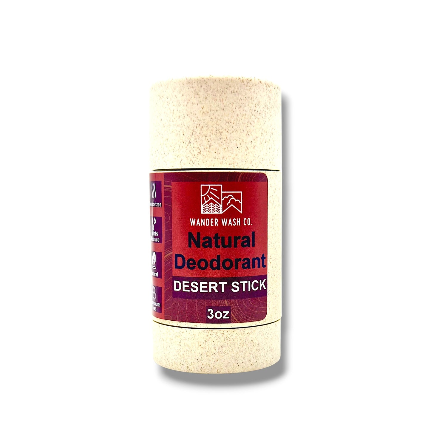 Desert Stick | Amber + Cedar + Vetiver = Warm Wanderer – Natural Deodorant