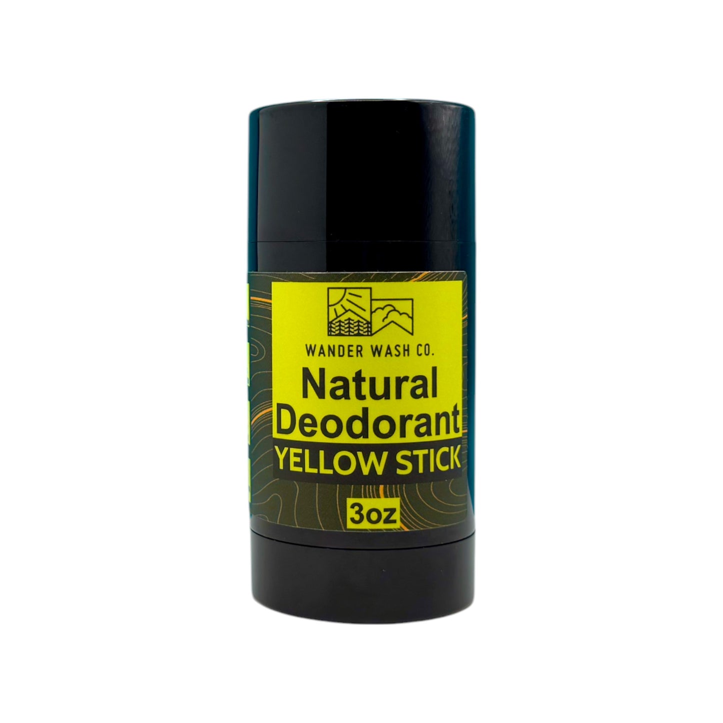Yellow Stick | Citrus + Earth - Natural Deodorant