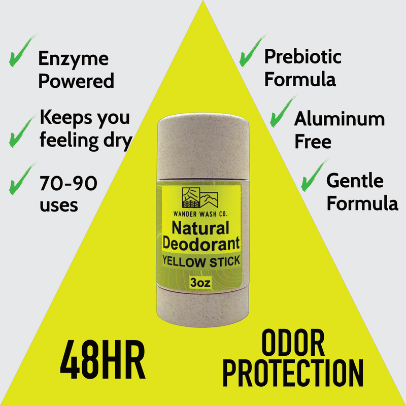 Load image into Gallery viewer, Yellow Stick | Citrus + Earth - Natural Deodorant