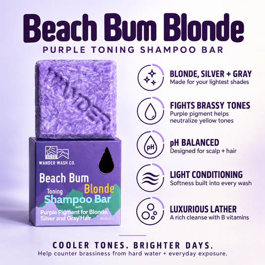 Beach Bum Blonde - Shampoo Bar for Blondes