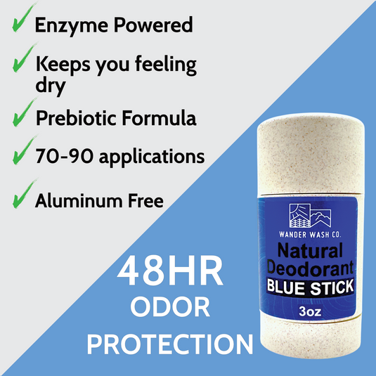 Blue Stick | Bergamot + Orange + Aromatics = Fresh Balance - Natural Deodorant