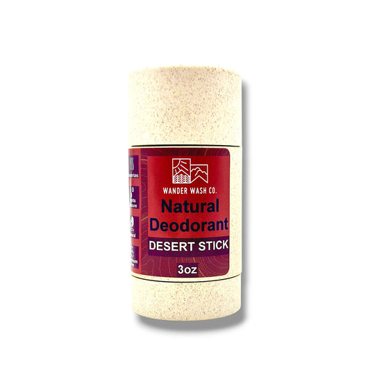 Desert Stick | Amber + Cedar + Vetiver = Warm Wanderer – Natural Deodorant