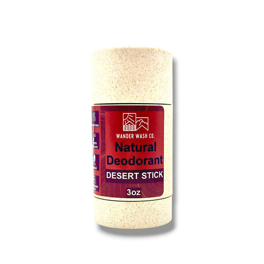 Desert Stick | Amber + Cedar + Vetiver = Warm Wanderer – Natural Deodorant