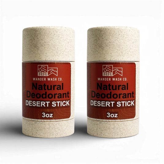 Desert Stick | Amber + Cedar + Vetiver = Warm Wanderer – Natural Deodorant