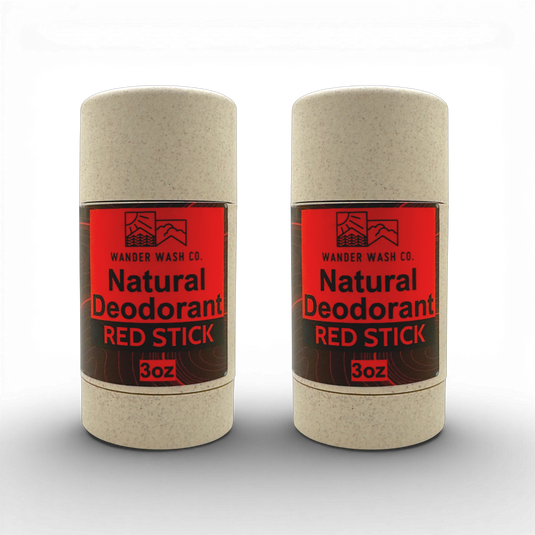 Red Stick | Mint + Amber + Sandalwood = Classic Man - Natural Deodorant