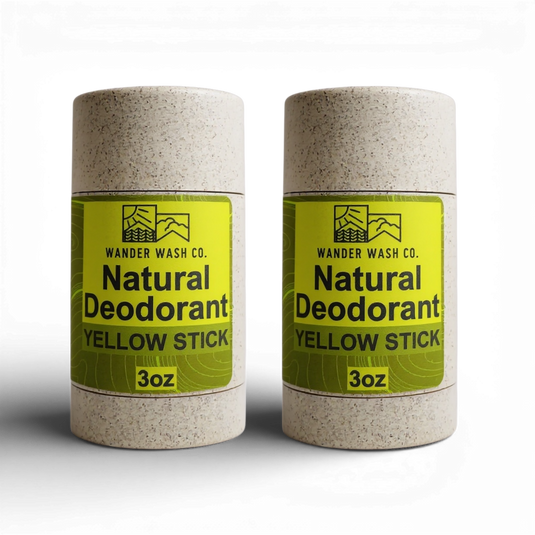 Yellow Stick | Citrus + Earth - Natural Deodorant