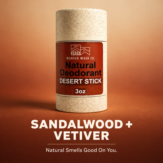 Desert Stick | Amber + Cedar + Vetiver = Warm Wanderer – Natural Deodorant