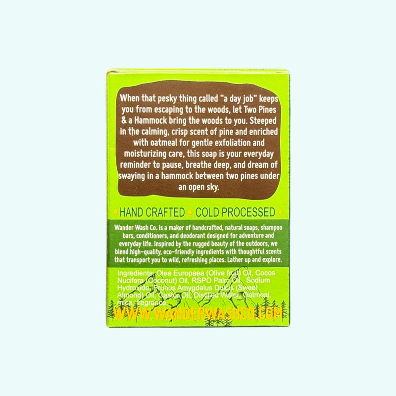 Load image into Gallery viewer, Two Pines and a Hammock - Bar Soap
