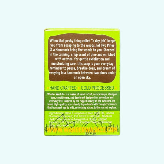 Two Pines and a Hammock - Bar Soap