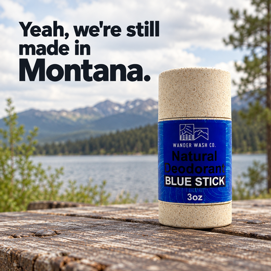 Blue Stick | Bergamot + Orange + Aromatics = Fresh Balance - Natural Deodorant