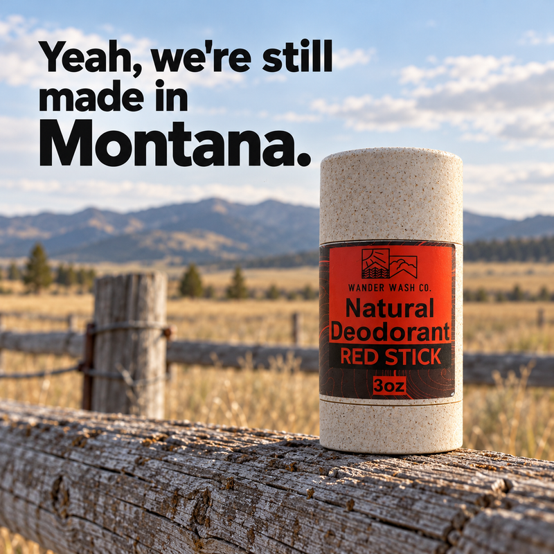 Load image into Gallery viewer, Red Stick | Mint + Amber + Sandalwood = Classic Man - Natural Deodorant
