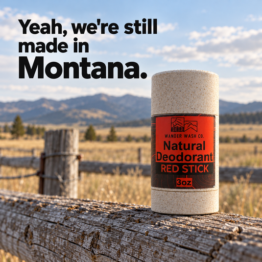 Red Stick | Mint + Amber + Sandalwood = Classic Man - Natural Deodorant