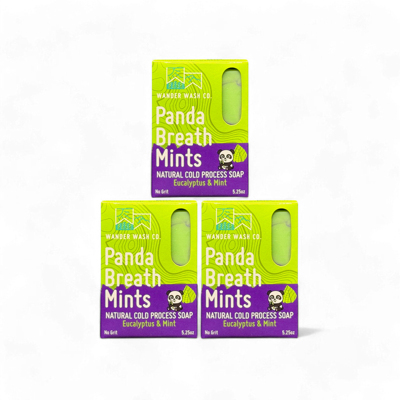 Load image into Gallery viewer, Panda Breath Mints - Bar Soap
