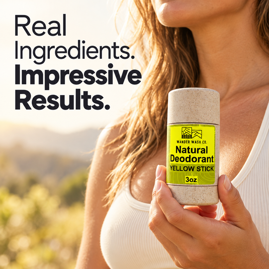 Yellow Stick | Citrus + Earth - Natural Deodorant