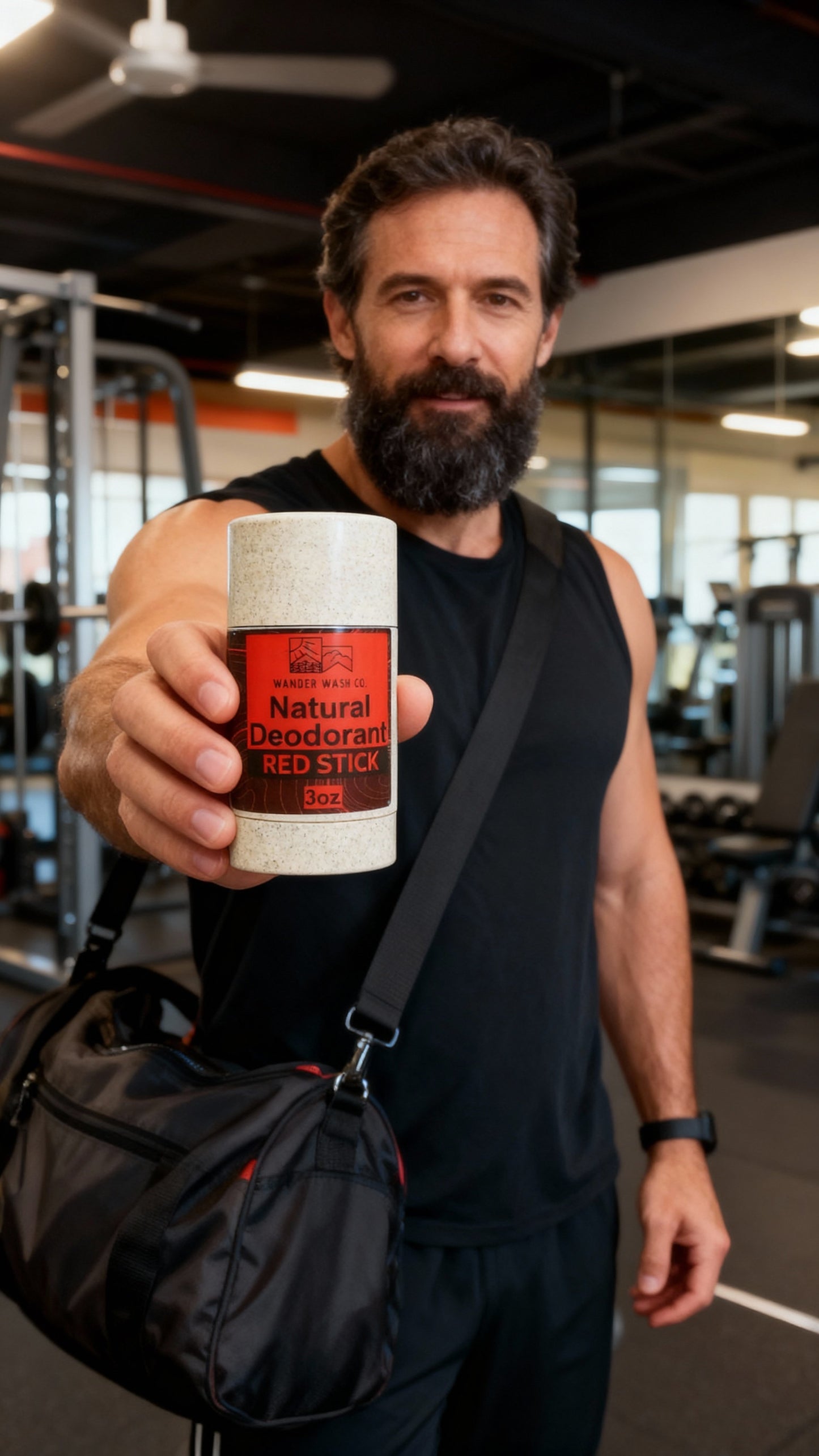 Red Stick | Mint + Amber + Sandalwood = Classic Man - Natural Deodorant