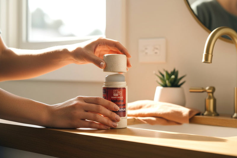 Load image into Gallery viewer, Desert Stick | Amber + Cedar + Vetiver = Warm Wanderer – Natural Deodorant
