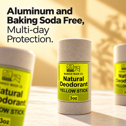 Yellow Stick | Citrus + Earth - Natural Deodorant