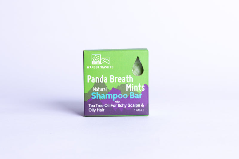 Load image into Gallery viewer, Panda Breath Mints - Tea Tree Oil Shampoo Bar
