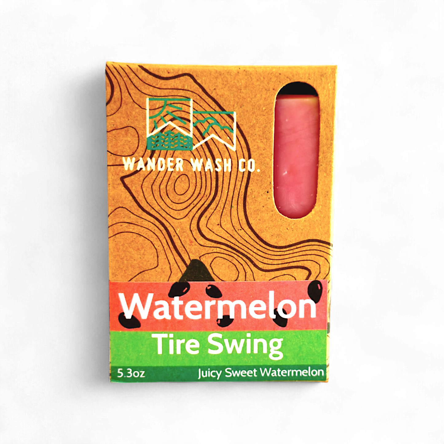 Watermelon Tire Swing - Seasonal Bar Soap